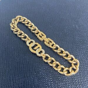 Givenchy Gold Thick Chain Bracelet